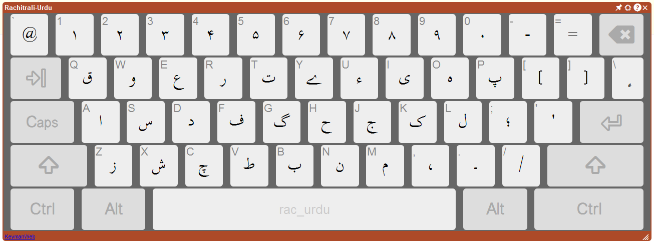 Keyboard Layout